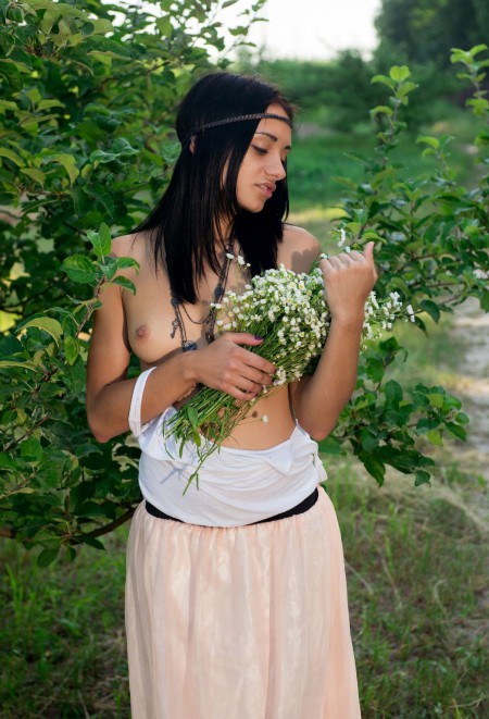 Летний фотосет Валерии в природе