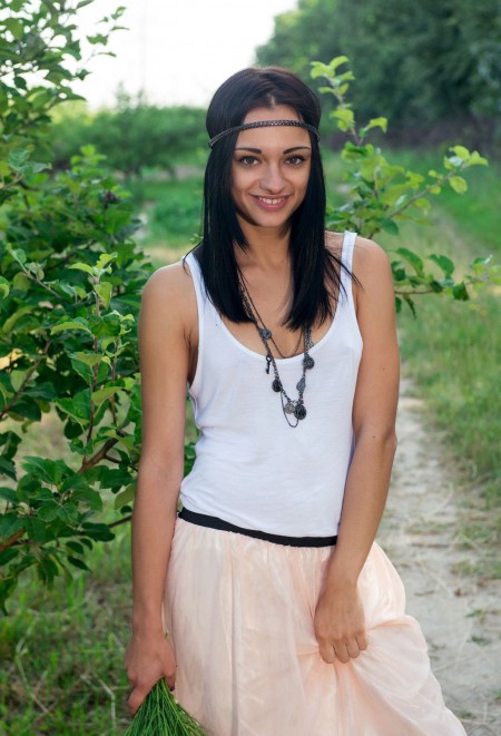 Летний фотосет Валерии в природе