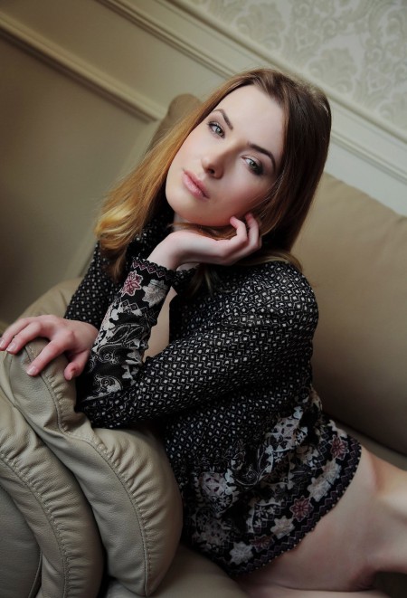 Соблазнительная фотосессия в спальне