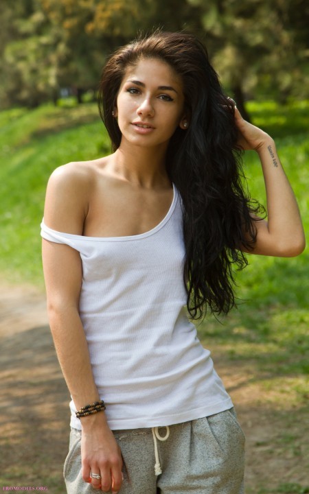 Летняя красота: модель Малина А