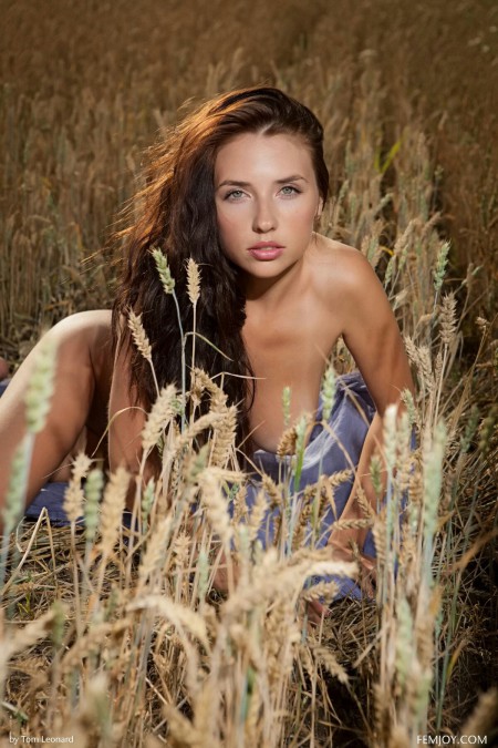 Летняя нимфа в природе