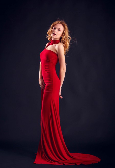 Изысканная фотосессия с обнаженной моделью Айслин А