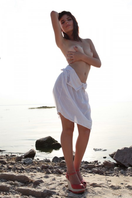 Счастливое летнее отдыхающее фотосет