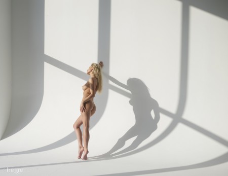 Изящная сексуальная модель в студии