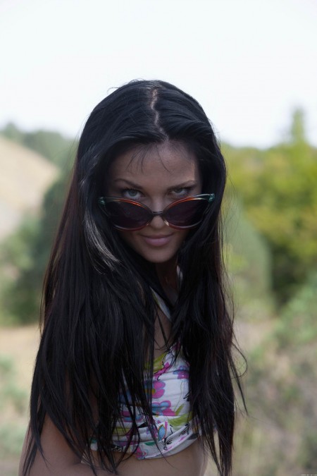 Летний день с чувственной моделью