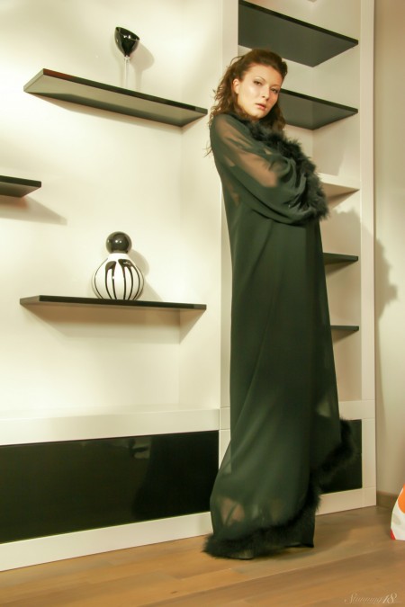 Изысканная фотосессия сексуальной модели