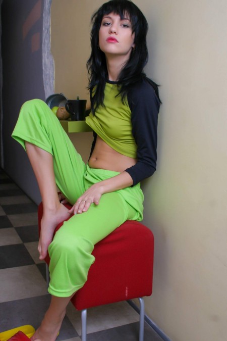 Изящная модель Элизабет: эротическая фотосессия