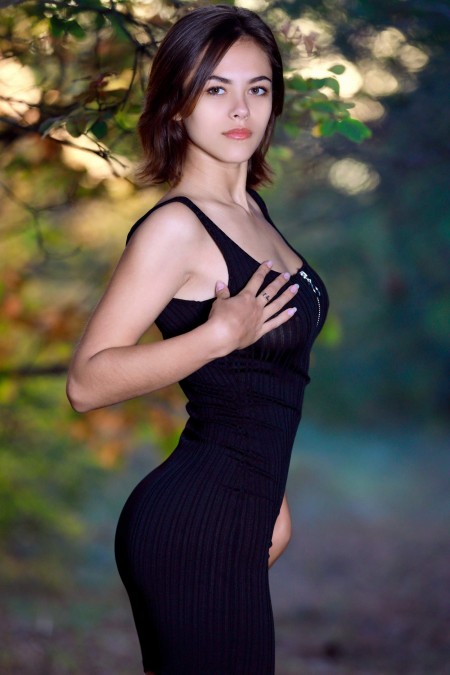 Эротический фотосет на природе