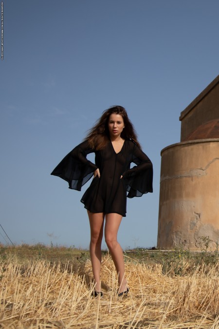 Летний фотосет в природе с Георгиной А