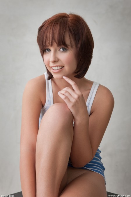 Модель Хейден У в студии