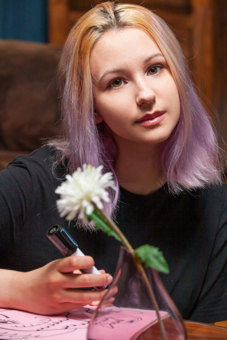 Цветок во внутреннем мире: эротическая съемка