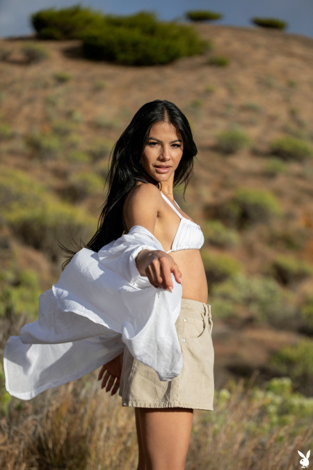 Счастливое лето: Эстефания Пае на природе