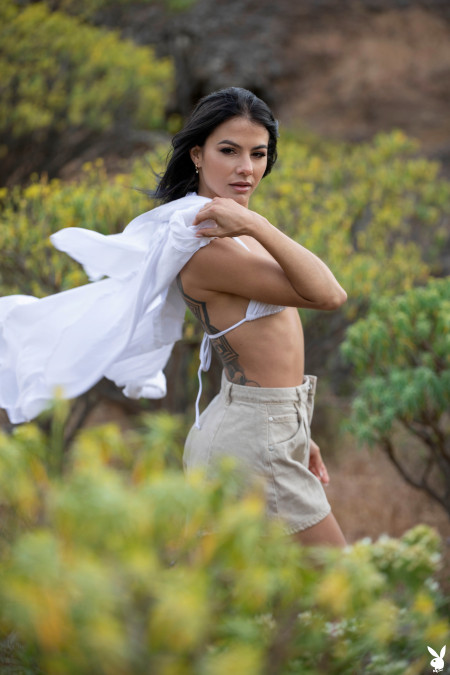 Счастливое лето: Эстефания Пае на природе