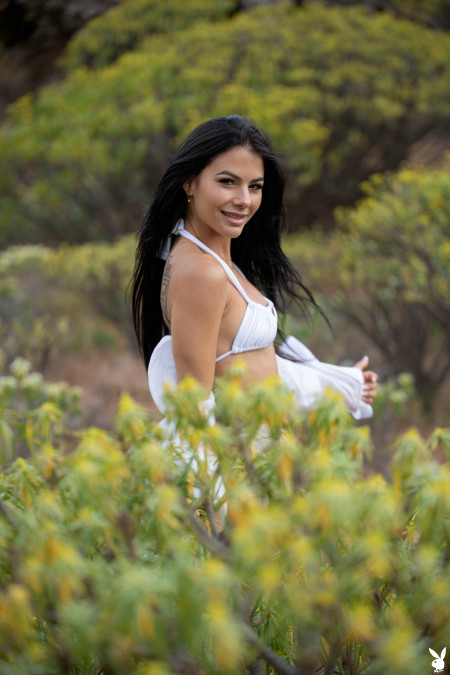 Счастливое лето: Эстефания Пае на природе