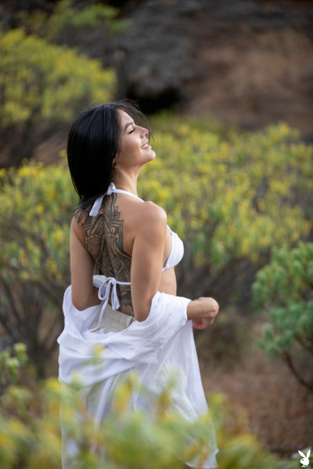 Счастливое лето: Эстефания Пае на природе