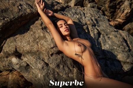 Летняя фотосессия возле бассейна