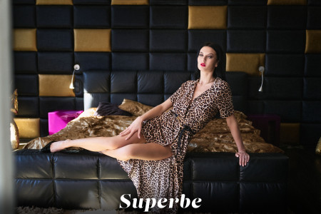 Изящная модель в нижнем белье