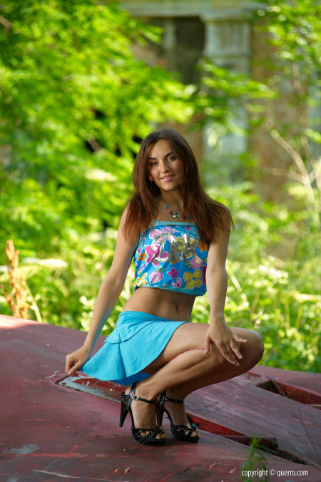 Олеся Q: летний гламур на природе