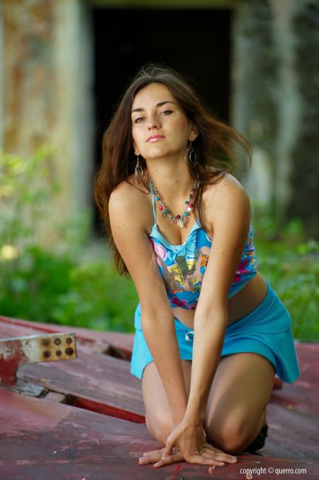 Олеся Q: летний гламур на природе