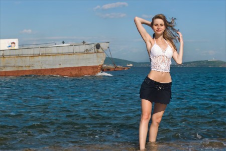 Летний день: Аня А в фотосете