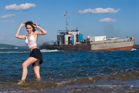 Летний день: Аня А в фотосете