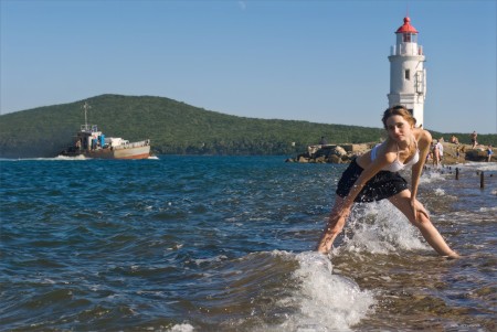 Летний день: Аня А в фотосете