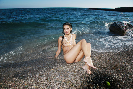 Счастливое летнее позирование Ольги M